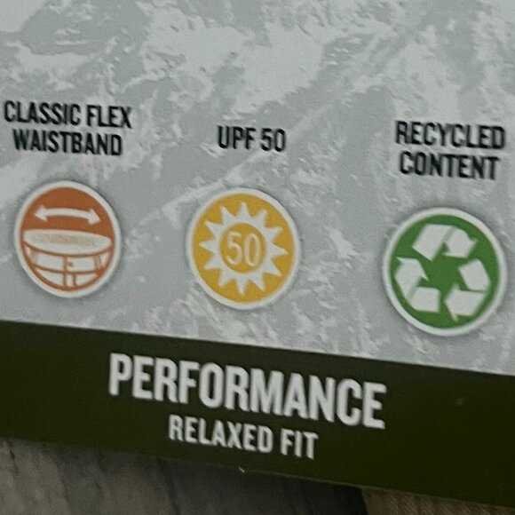 Wrangler Men's 48 Performance Relaxed Fit Shorts with Utility Pocket Flex Waist - Picture 4 of 5